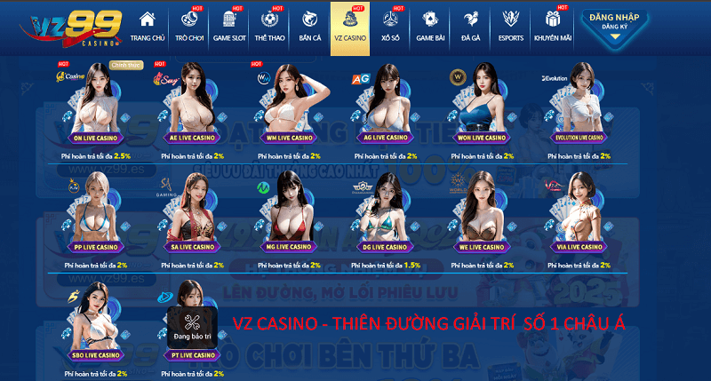 VZ Casino - Khám phá chân trời cá cược số 1 Châu Á 3 VZ Casino Thiên đường giải trí số 1 Châu Á